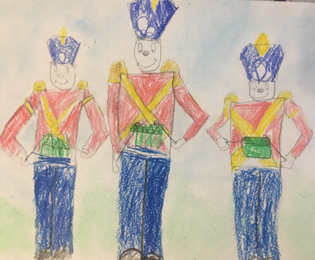 Марш рисунок