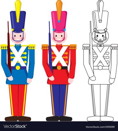 Марш оловянных солдатиков раскраска