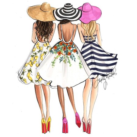 Фэшн иллюстрация