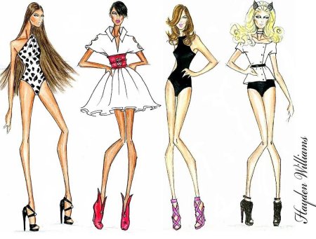 Модные эскизы