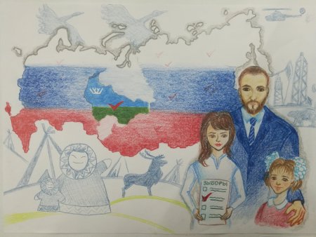 Россия глазами детей рисунки