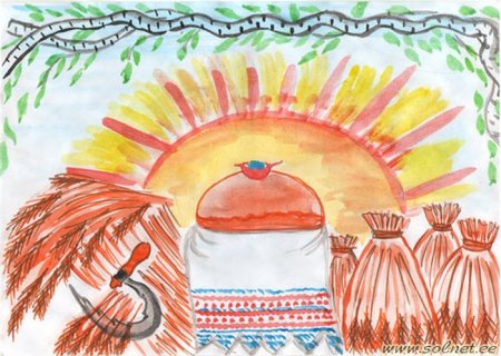 Рисование хлебобулочные изделия старшая группа