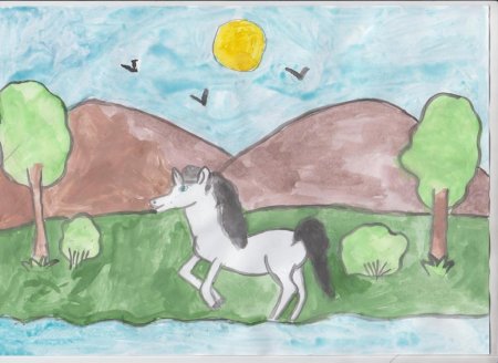 Рисунок на тему мой край Башкортостан