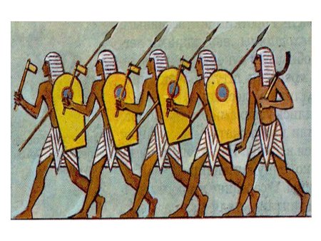 Армия фараона древнего Египта