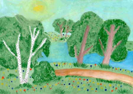 Рисунок наш край