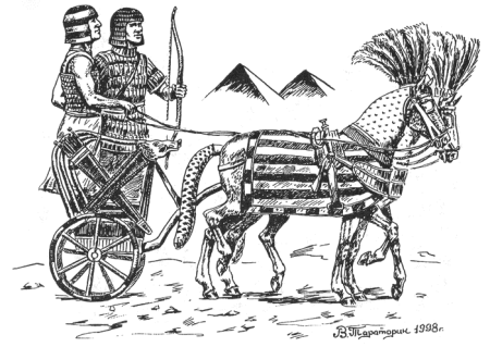 Обмундирование египетского воина