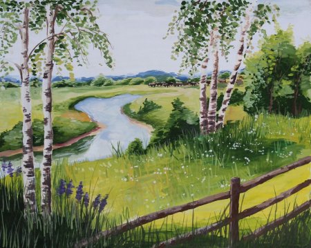 Природа родного края рисунки