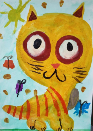 Детские рисунки на свободную тему