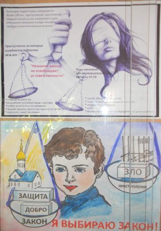 Рисунок на тему закон глазами детей