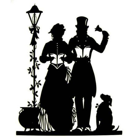 Старинные силуэты