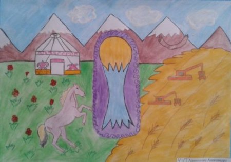 Мой родной край Казахстан