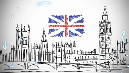 Великобритания Графика