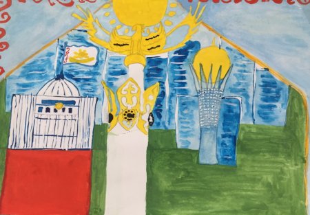 Рисование горы в детском саду