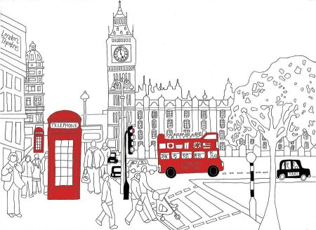 Картины в лондонском стиле