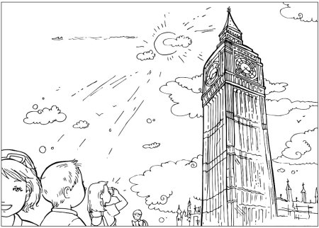 Рисование на тему Англия