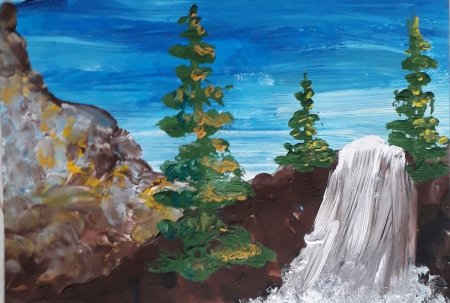 Детские рисунки моря