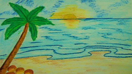 Рисунок на тему река