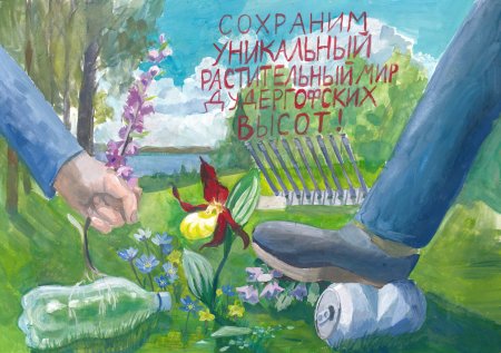 Плакат защита природы