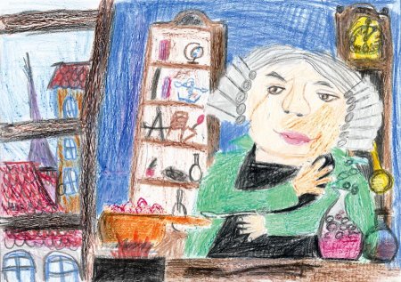 Ломоносов рисунок для детей