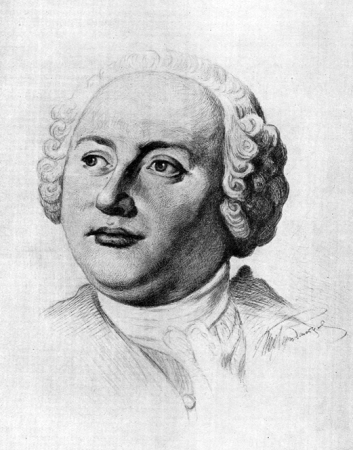 Михаил Ломоносов рисунок