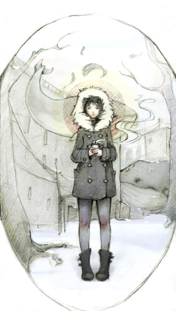 Скетч на тему зима