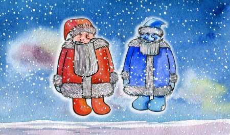 Мороз синий нос и Мороз красный нос