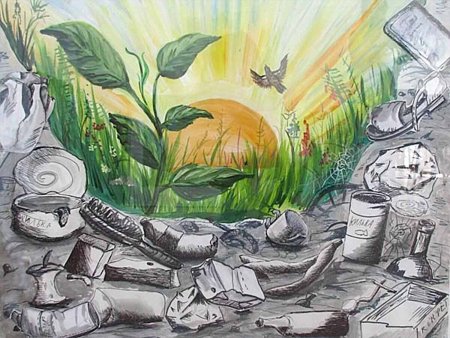 Рисунок на тему земля