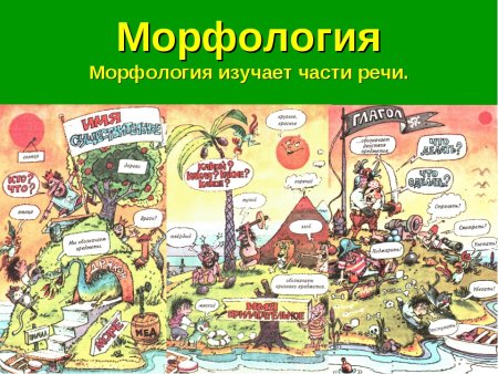Карта страны морфология