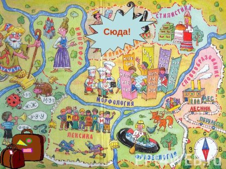 Путешествие по стране лексика