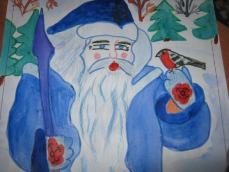 Конкурс Нарисуй Деда Мороза