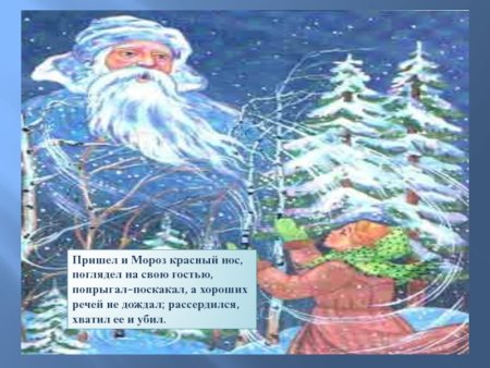 Морозко Мороз красный нос