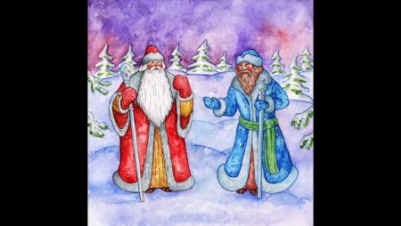 Русские народные сказки Морозко два Мороза Снегурочка