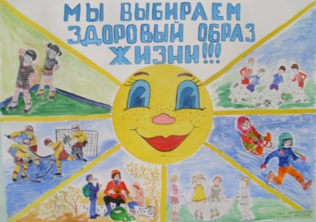 Детские плакаты про спорт