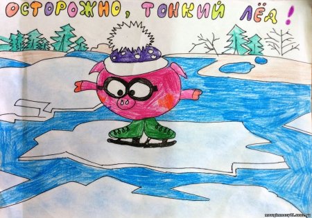 Рисунок на тему безопасность на воде