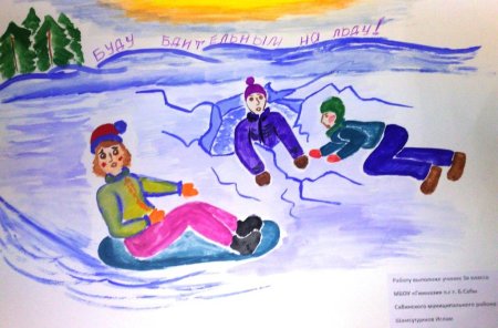 Безопасность на воде рисунок