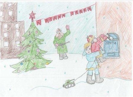 Конкурс рисунков на тему елка