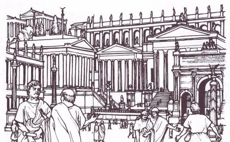 Графика древнего Рима