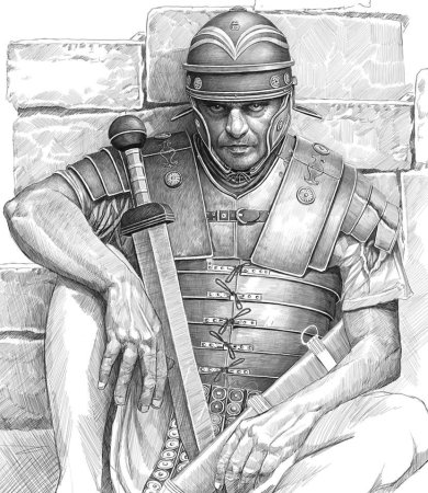 Древний Рим Колизей нарисованный