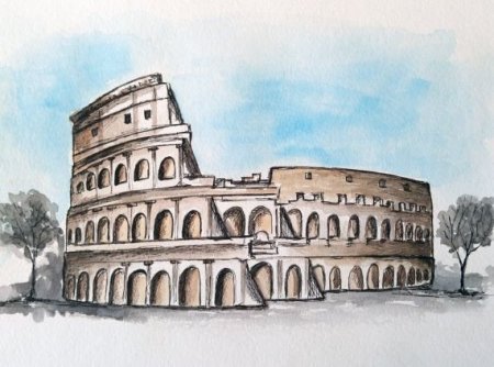 Греция раскраска для детей