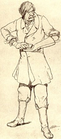 Слуга Осип в Ревизоре