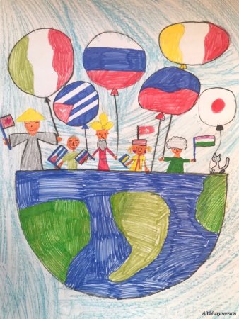 Будущее России рисунок