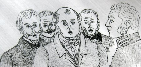 Ревизор Гоголь иллюстрации