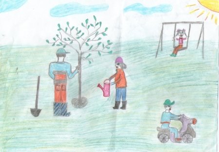 Труд рисунок