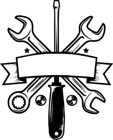 Эмблема ремонтников