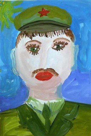 Рисунки детей на тему мужество