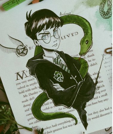 Девочки факультета Слизерин Гарри Поттер