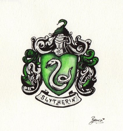 Тату Гарри Поттер Когтевран