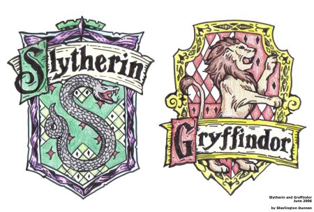 Символ змеи Слизерин