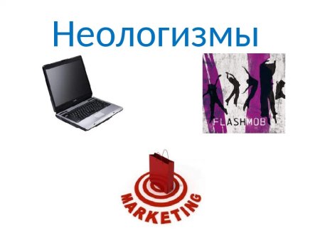 Современные вещи неологизмы