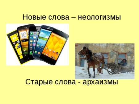 Новые слова